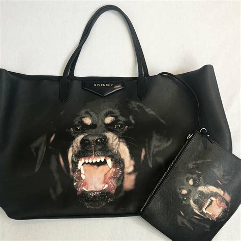 givenchy rottweiler clutch large|Bags .